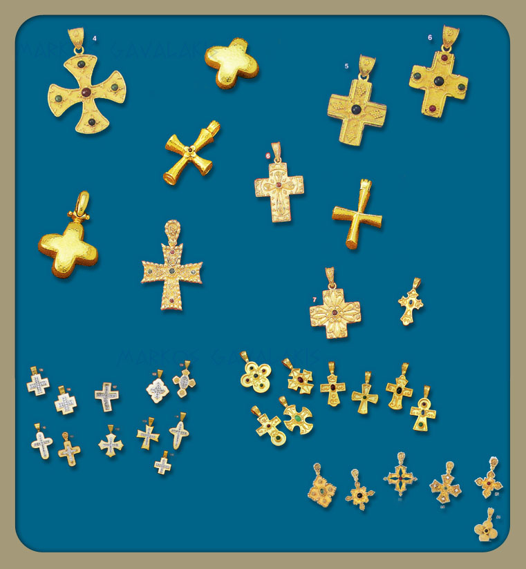 Σταυροί για βάπτιση. Δώρα νοννού