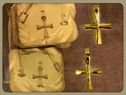 Καλούπι Βυζαντινού Σταυρού